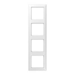 JUNG AS 584 BF WW Rahmen 4fach alpinweiß