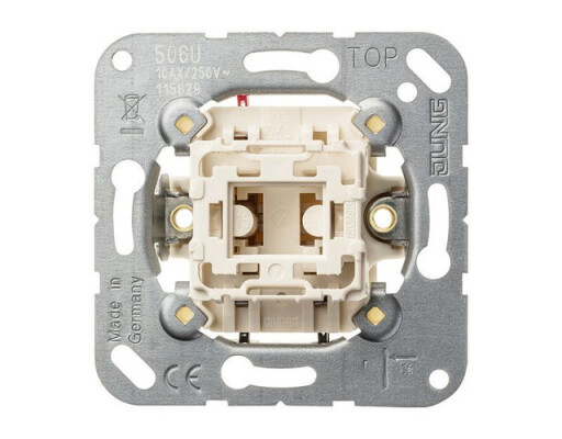 JUNG 506 EU Wippschalter Universal Aus-Wechsel