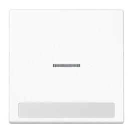 JUNG LS 990 NAKO5 WW Wippe mit Schriftfeld alpinwweiß