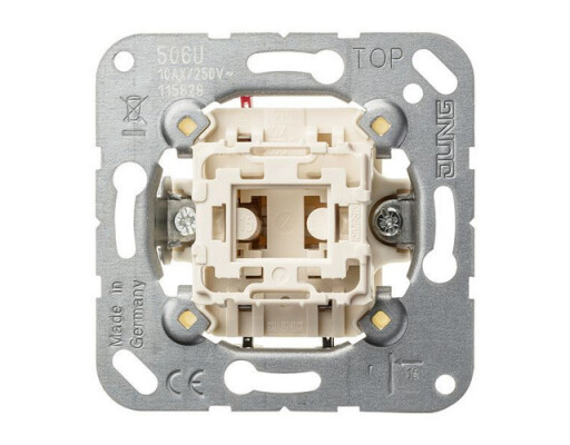 JUNG 506 U AUS/WECHSEL-SCHALT.-EINSATZ