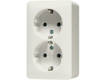 JUNG 6020 A SCHUKO-STECKDOSE 2-FACH AP