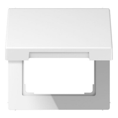 JUNG LS 990 KL WW KLAPPDECKEL ALPINWEISS