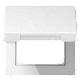 JUNG LS 990 KL WW KLAPPDECKEL ALPINWEISS