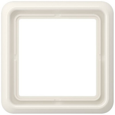 JUNG CD 581 W RAHMEN 1-FACH WEISS