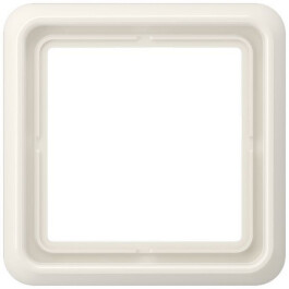 JUNG CD 581 W RAHMEN 1-FACH WEISS