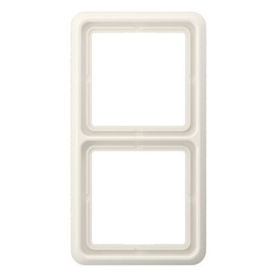 JUNG CD 582 W RAHMEN 2-FACH WEISS