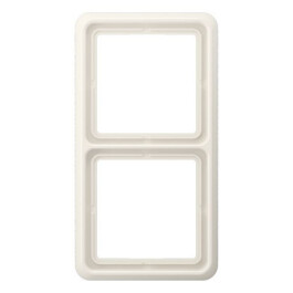 JUNG CD 582 W RAHMEN 2-FACH WEISS