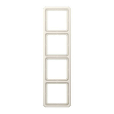 JUNG CD 584 W RAHMEN 4-FACH WEISS