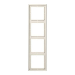 JUNG LS 984 W RAHMEN 4-FACH WEISS