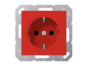JUNG A 1520 BFKI RT SCHUKO Steckdose mit...