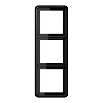 JUNG CD 583 SW RAHMEN 3-FACH SCHWARZ