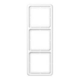 JUNG CD 583 WW RAHMEN 3-FACH ALPINWEISS