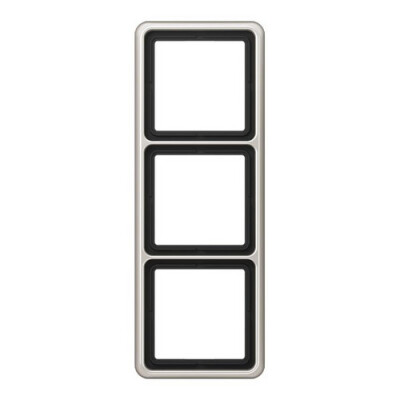 JUNG CD 583 PT RAHMEN 3-FACH PLATIN