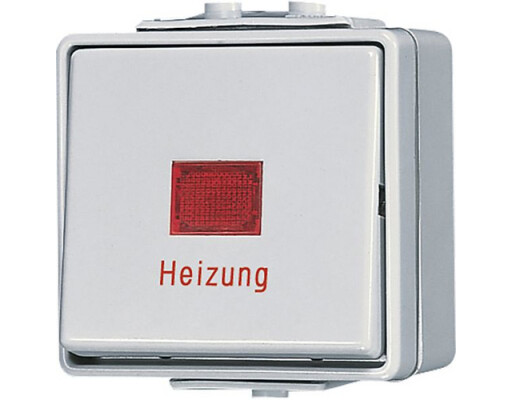 JUNG 606 HW AUS/WECHSEL HEIZUNGSNOT AP