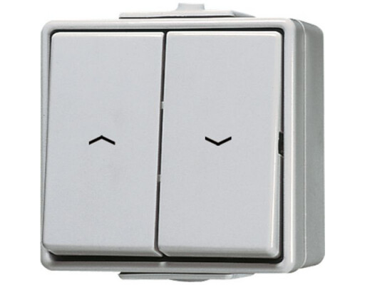 JUNG 639 VW JALOUSIETASTER AUFPUTZ