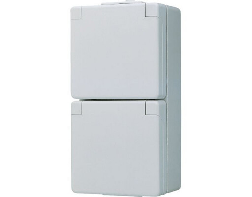 JUNG 622 W SCHUKO-STECKDOSE 2-FACH AP