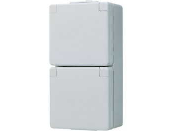 JUNG 622 W SCHUKO-STECKDOSE 2-FACH AP