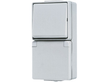 JUNG 676 W SCHUKO-STECKDOSE/SCHALTER