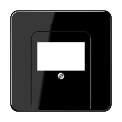 JUNG CD 569 T SW ABDECKUNG TAE-DOSE SCHWARZ