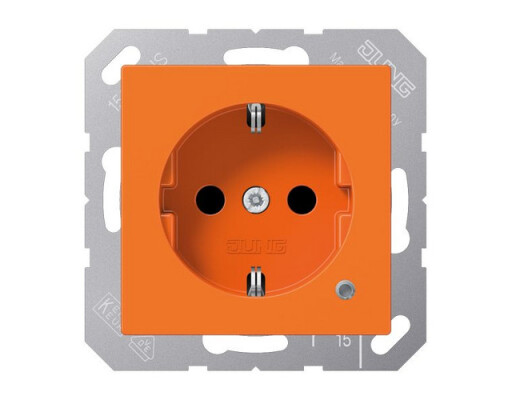 JUNG A 1520 BFKO O SCHUKO-Steckdose mit Funktionsanzeige