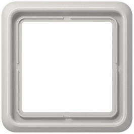 JUNG CD 581 LG RAHMEN 1-FACH LICHTGRAU