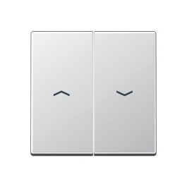 JUNG A 595 P AL FLÄCHENWIPPE ALUMINIUM