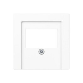 JUNG A 569 PLT WW ABDECKUNG FÜR TEA DOSE ALPINWEISS