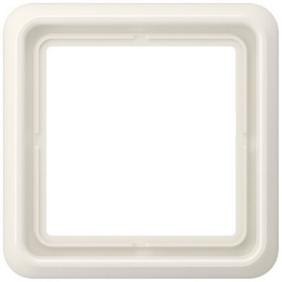 JUNG CD 581 WU W ABDECKRAHMEN 1-FACH WEISS