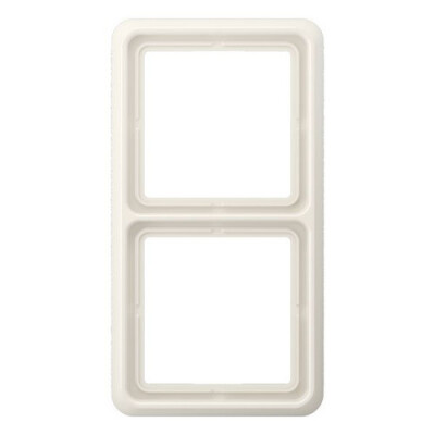 JUNG CD 582 WU W ABDECKRAHMEN 2-FACH WEISS