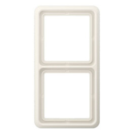 JUNG CD 582 WU W ABDECKRAHMEN 2-FACH WEISS