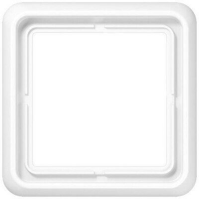 JUNG CD 581 WU WW ABDECKRAHMEN ALPINWEISS 1F.