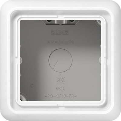 JUNG CD 581 A WW AUFPUTZ-KAPPE 1-FACH