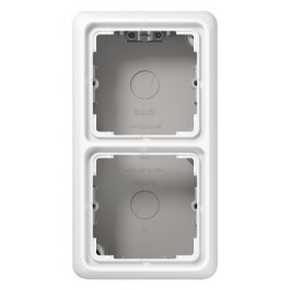 JUNG CD 582 A WW AUFPUTZ-KAPPE 2-FACH