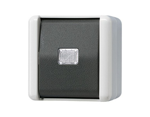 JUNG 833 W TASTER 1-POLIG