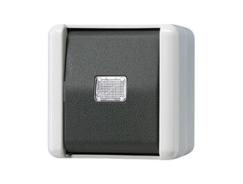 JUNG 833 W TASTER 1-POLIG