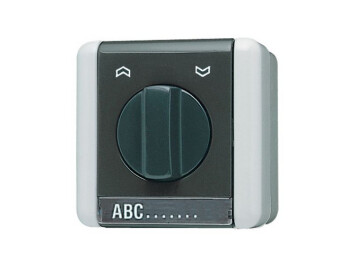 JUNG 834.10 W JALOUSIE-DREHSCHALTER 1POL.