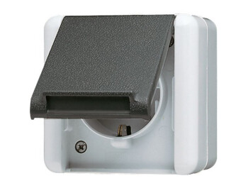 JUNG 820 W SCHUKO-STECKDOSE