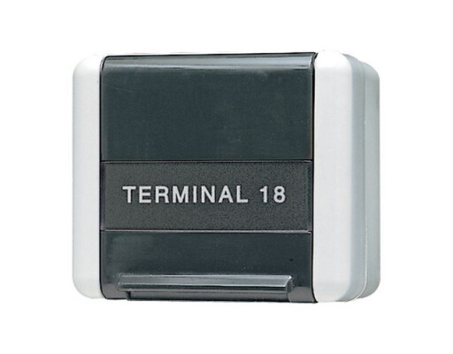 JUNG 854 W DATENANSCHLUSSGEHAEUSE GRAU