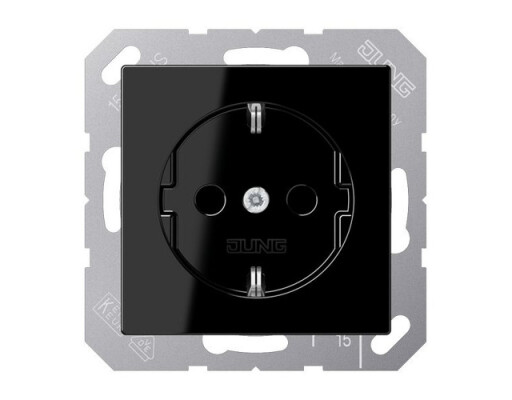 JUNG A 1520 BF SW SCHUKO Steckdose