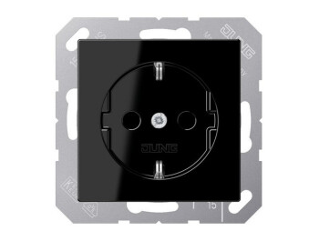 JUNG A 1520 BF SW SCHUKO Steckdose