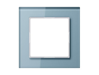 JUNG AC 581 GL BLGR Rahmen 1fach