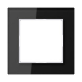 JUNG AC 581 GL SW Rahmen 1fach