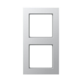 JUNG AC 582 AL Rahmen 2fach