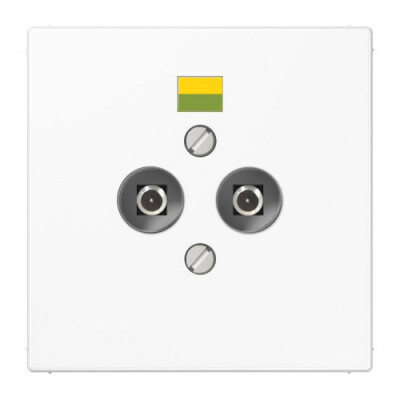 JUNG LS 965-2 WW PONTENTIAL-AUSGL.-STECKDOSE