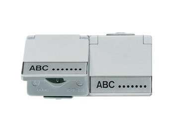 JUNG 622 NAWW SCHUKO-ZWEIFACH-STECKDOSE