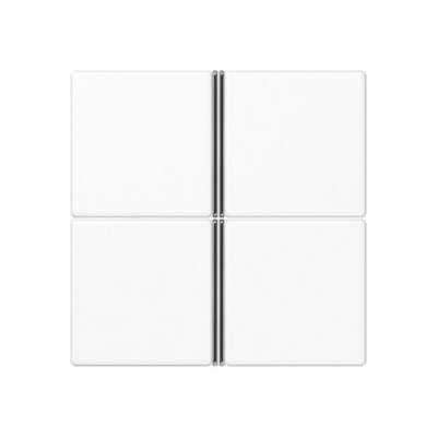 JUNG A 404 TSA WW Tastensatz komplett 4fach