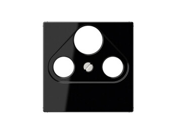 JUNG A 561 PLSAT SW Abdeckung für SAT-TV-Steckdose
