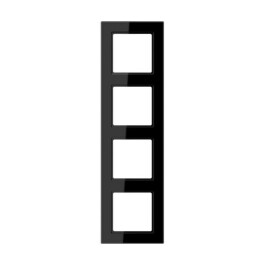 JUNG AC 584 SW Rahmen 4fach