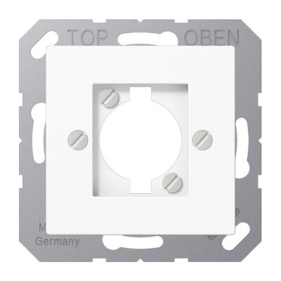 JUNG A 568-1 BF WW Abdeckung f. Lautsprecher-Steckverbinder