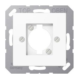 JUNG A 568-1 BF WW Abdeckung f. Lautsprecher-Steckverbinder